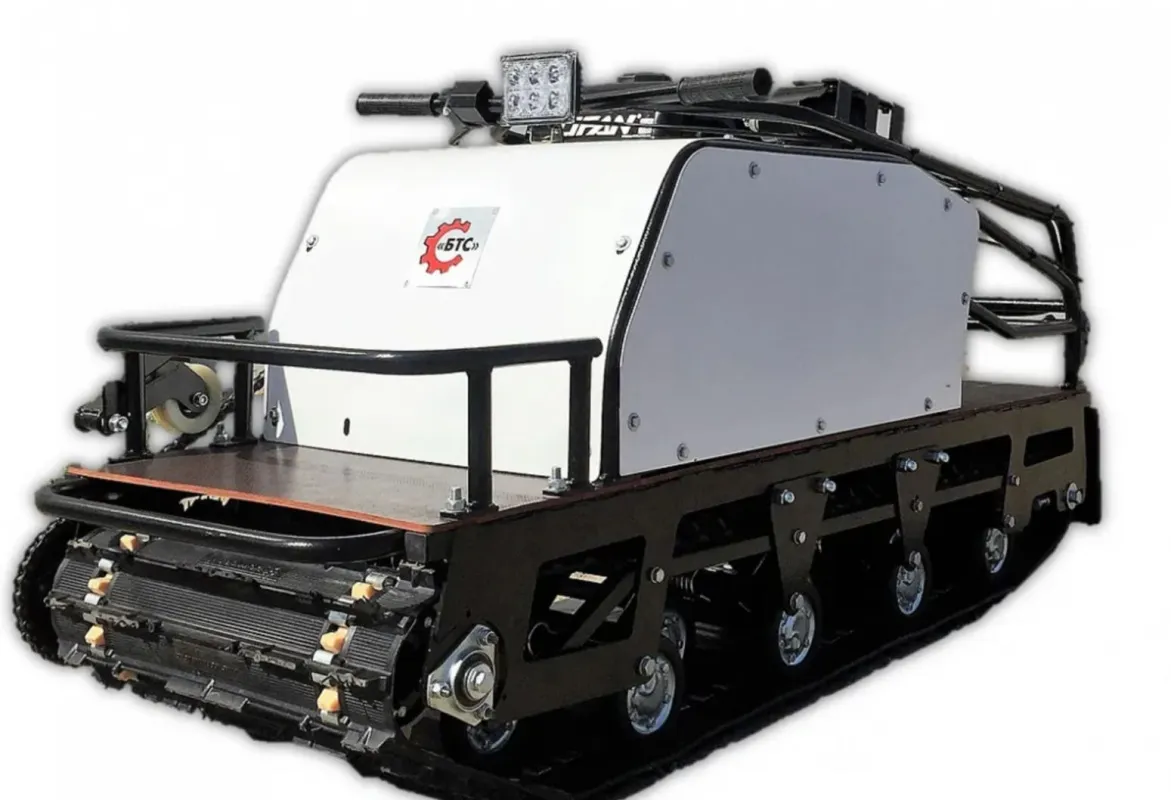 Мотобуксировщик БТС «LONG» 500/15 БЕЗ Э/ЗАП. Loncin (60 Ватт)